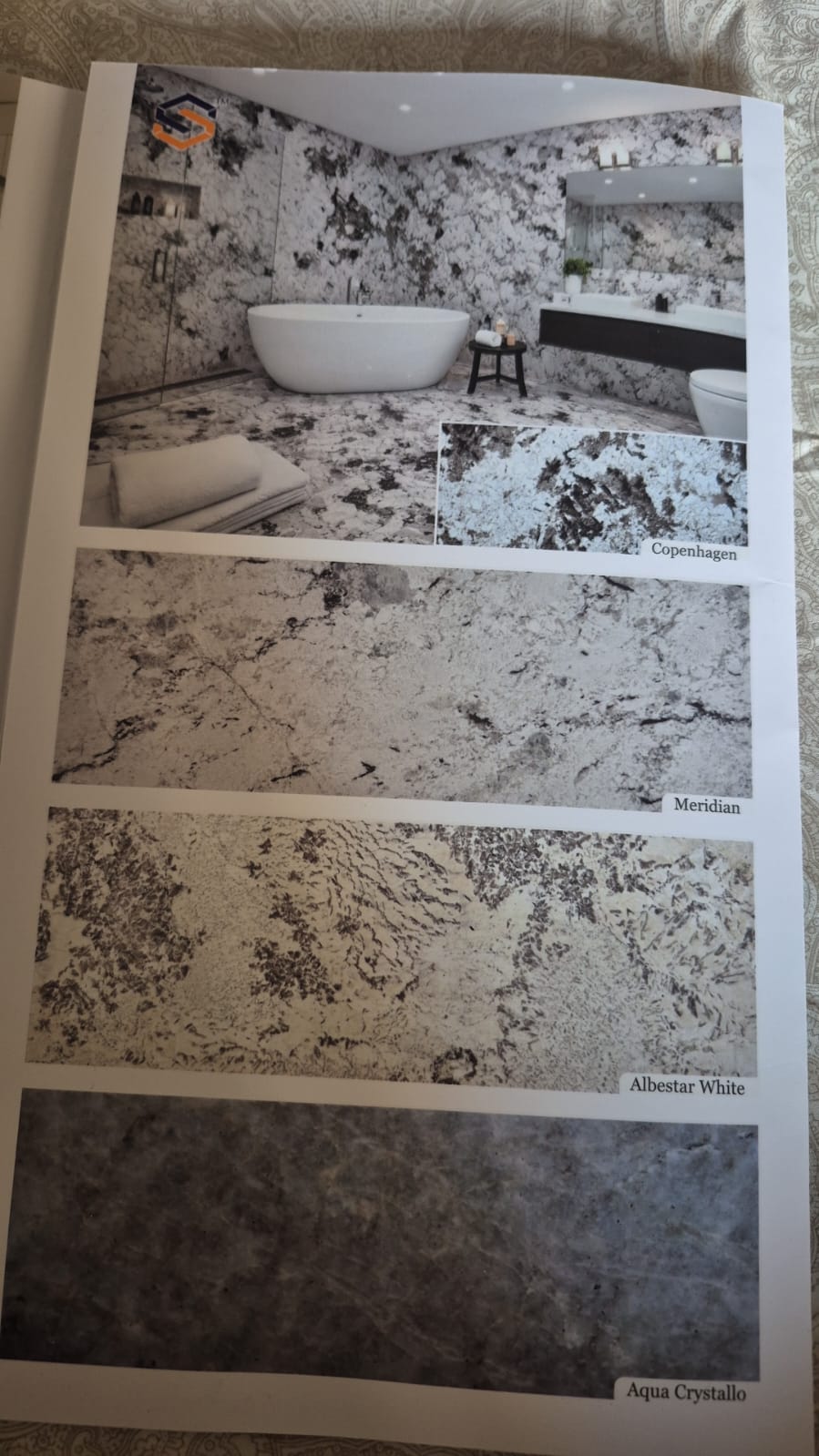 Specialist marble samples