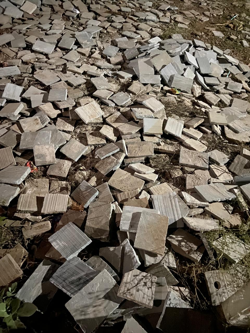 Sandstone sample board