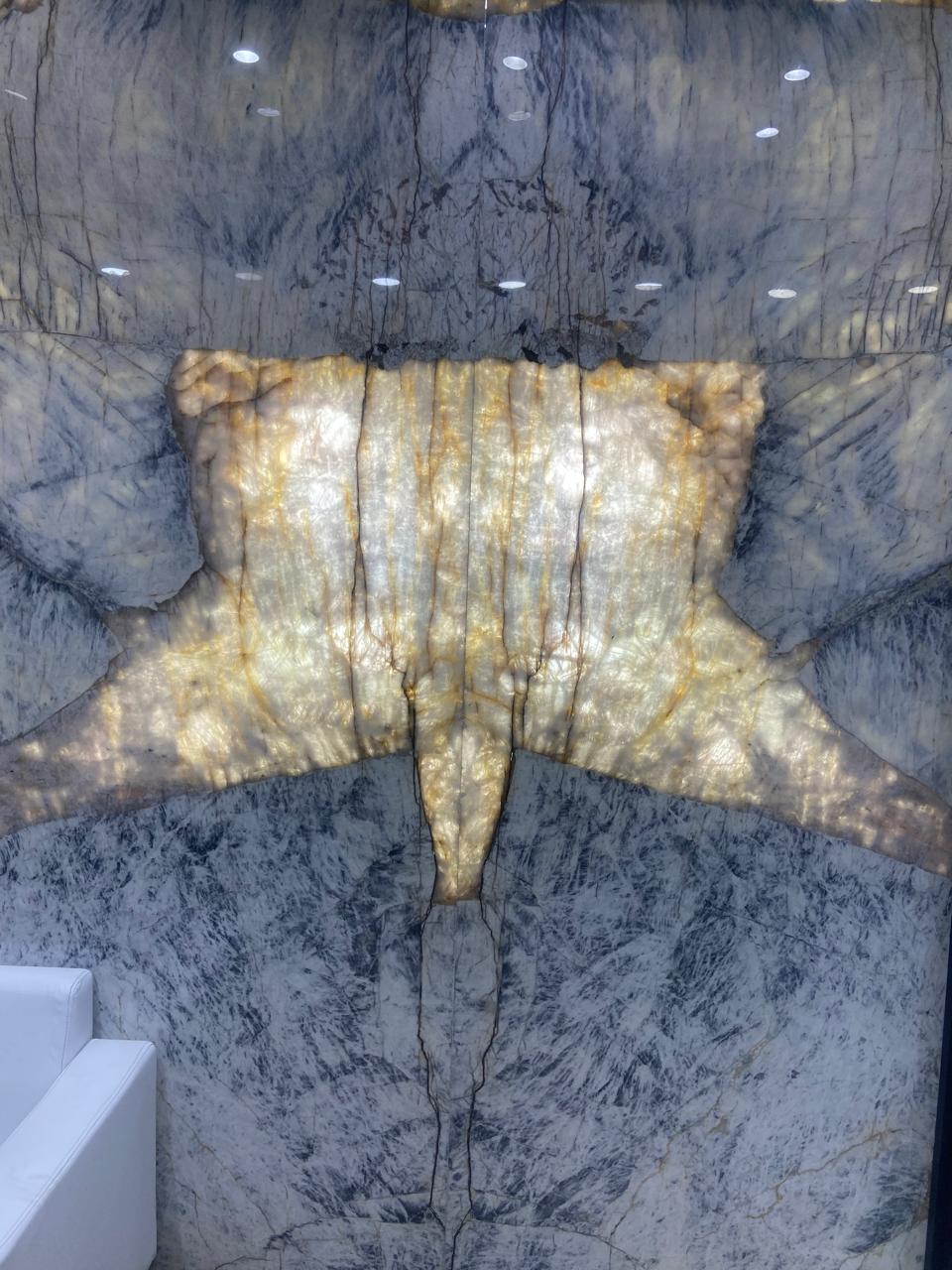 Architectural stone wall panel